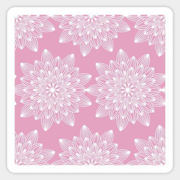 Mandala Pattern Sticker by Pattern Lab 